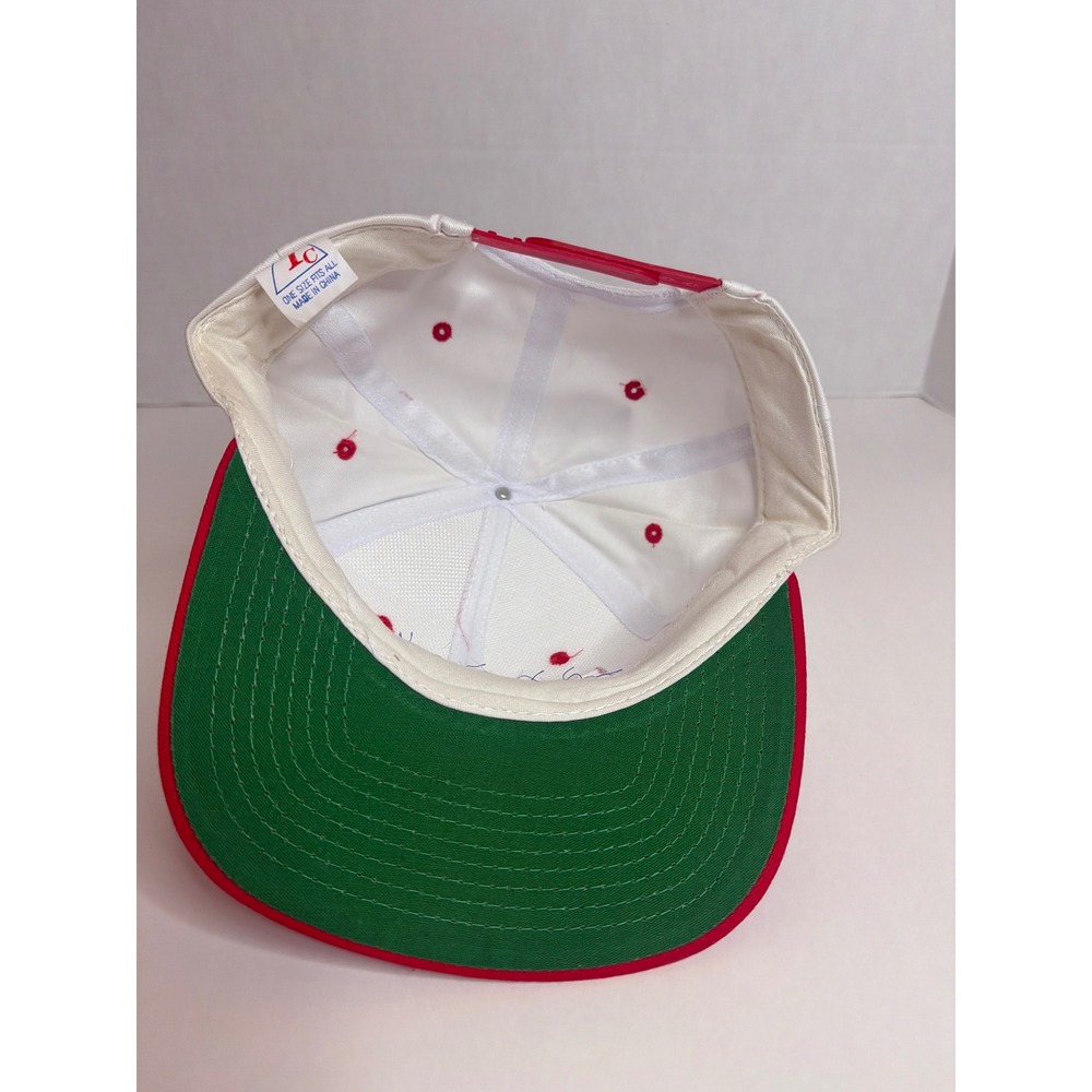 Vintage NASCAR Kyle Petty 42 Snapback Hat TC White Red Deadstock NWT Racing Cap - Picture 6 of 8